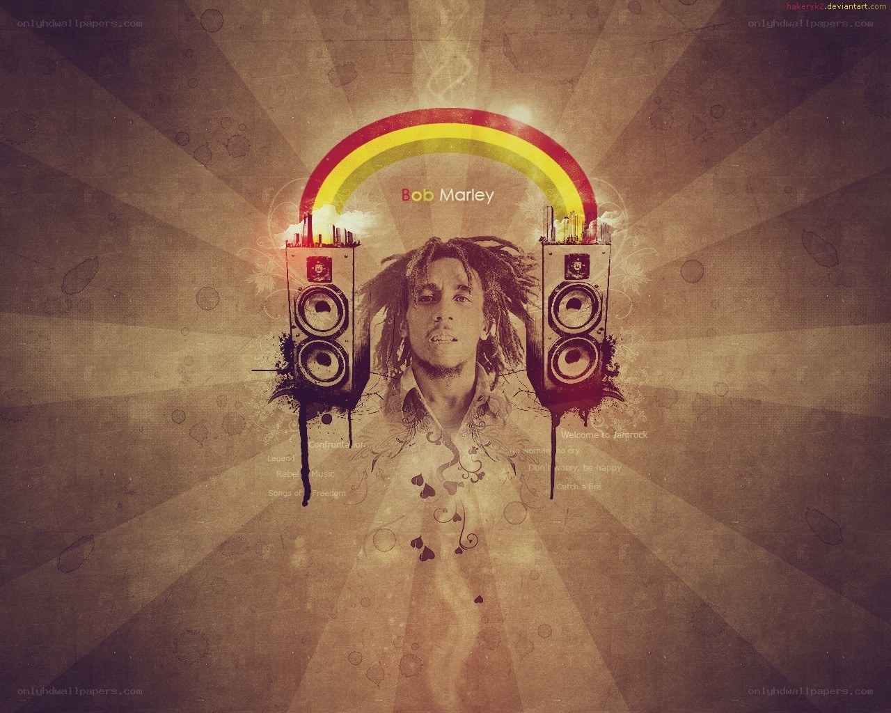 Bob Marley music art