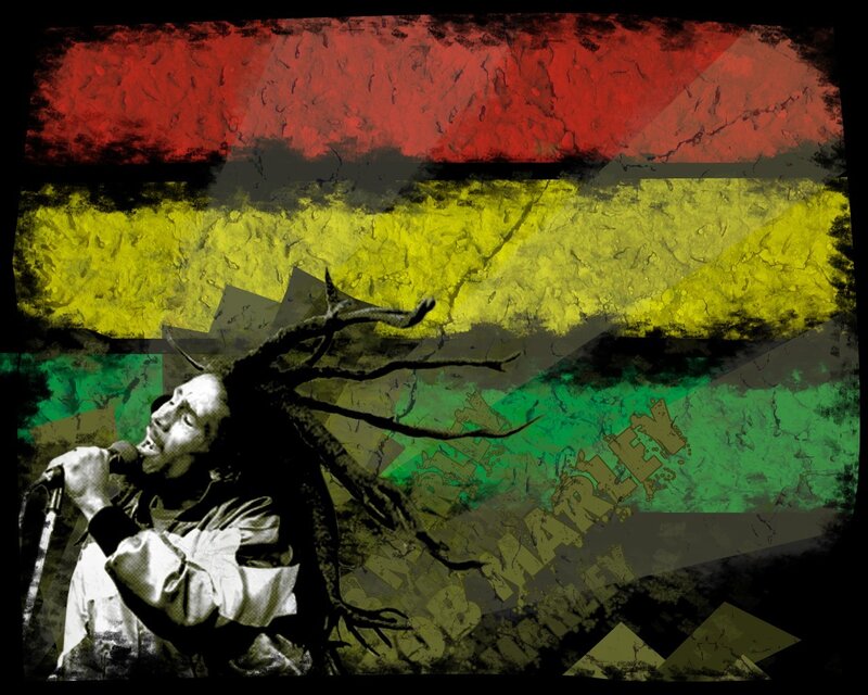 Bob Marley performance art