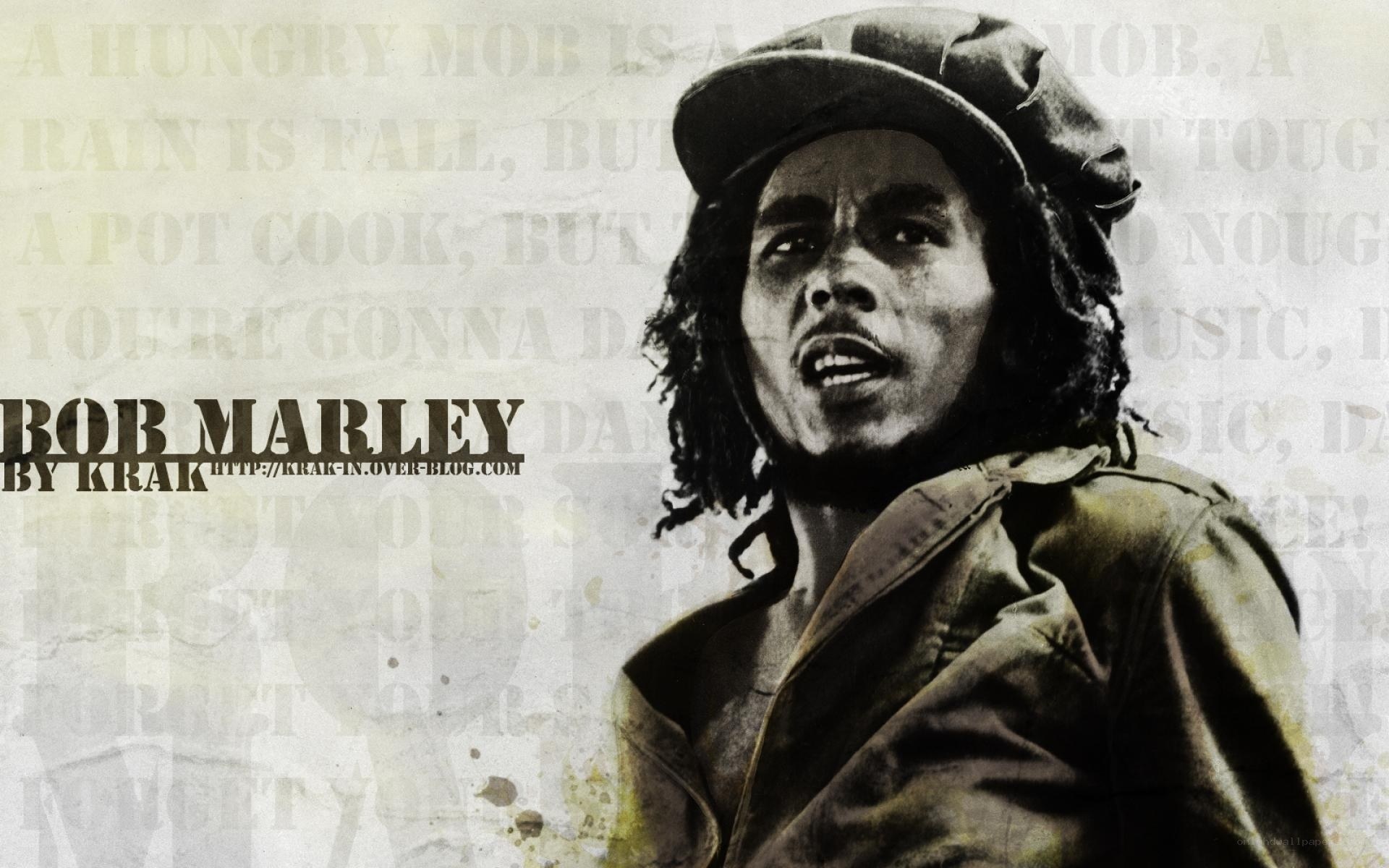 Bob Marley portrait