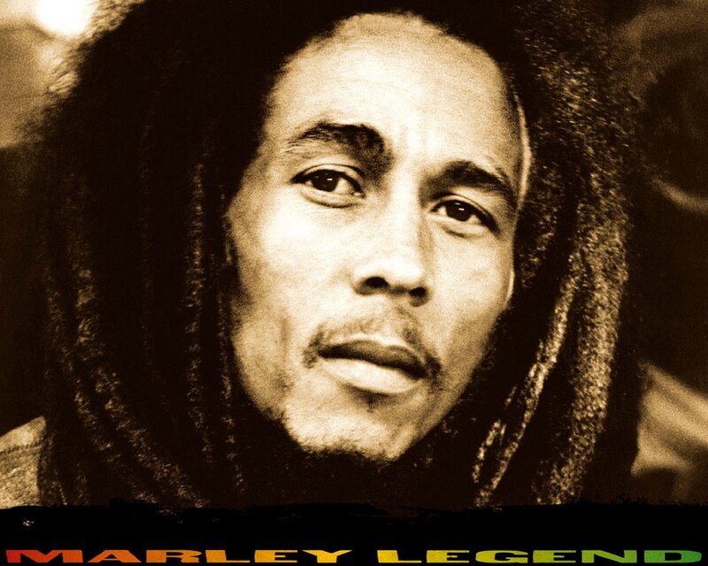 Bob Marley portrait