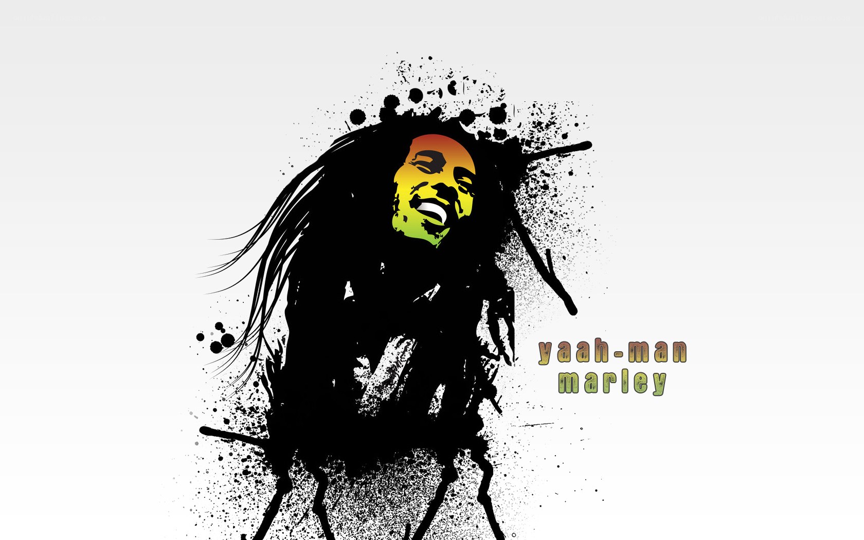 Bob Marley portrait art