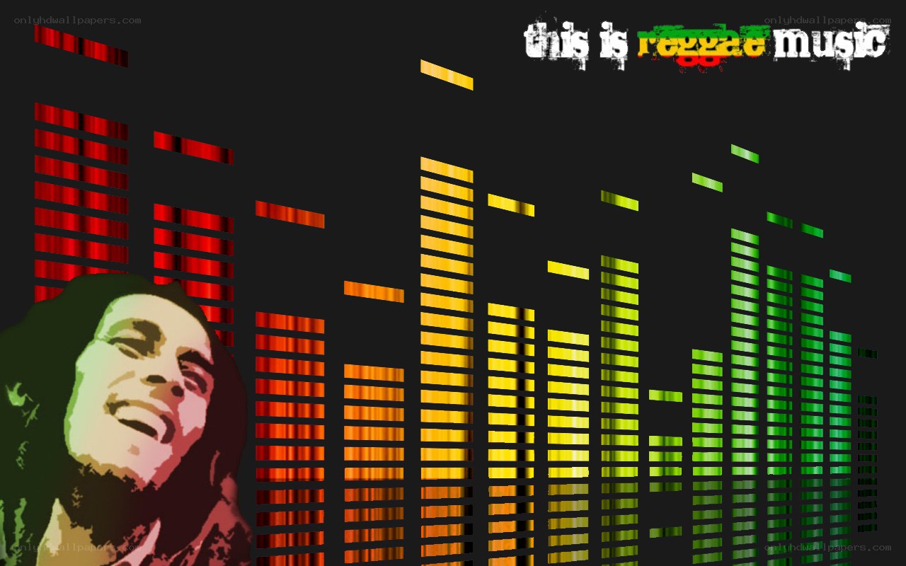 Bob Marley reggae music visual