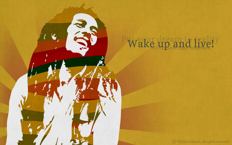Bob Marley Silhouette