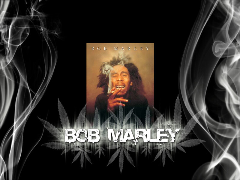Bob Marley Smoking