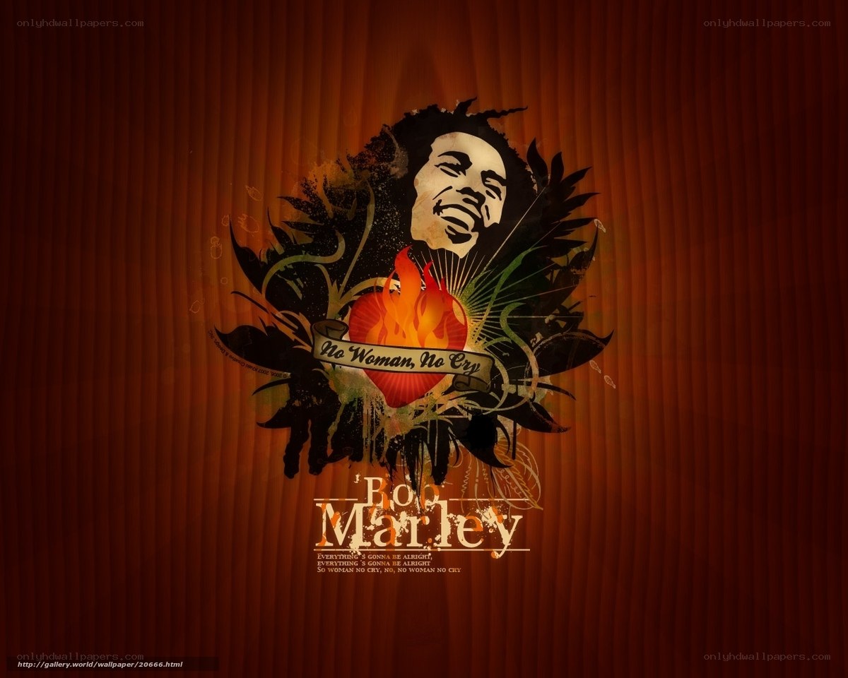 Bob Marley tribute artwork