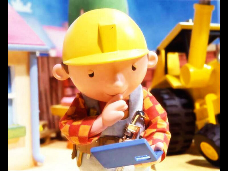 Bob the Builder Character — Yellow