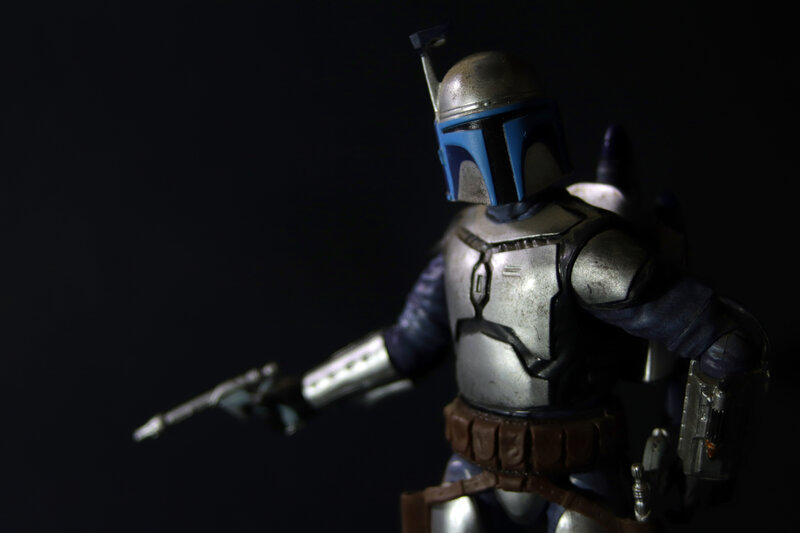 Boba Fett Action Figure — Black
