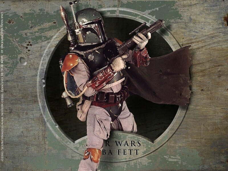 Boba Fett Action Figure — Green