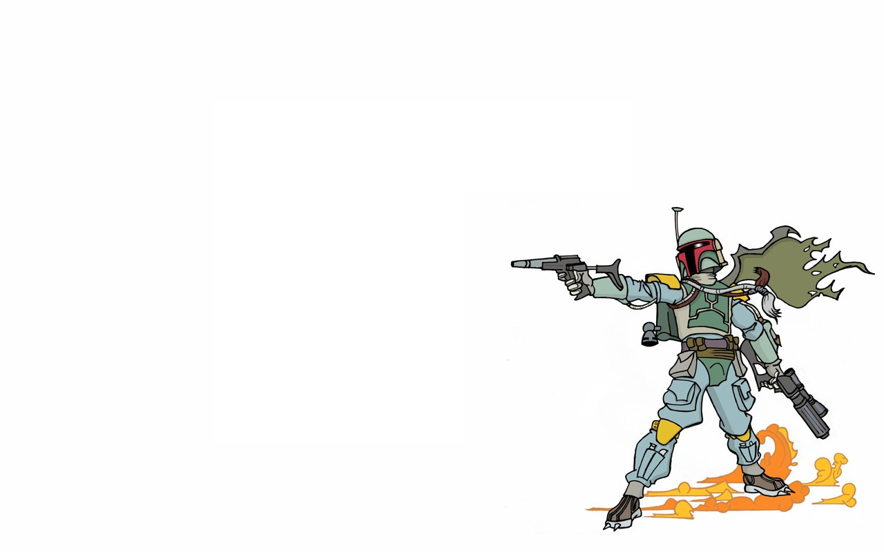 Boba Fett action pose