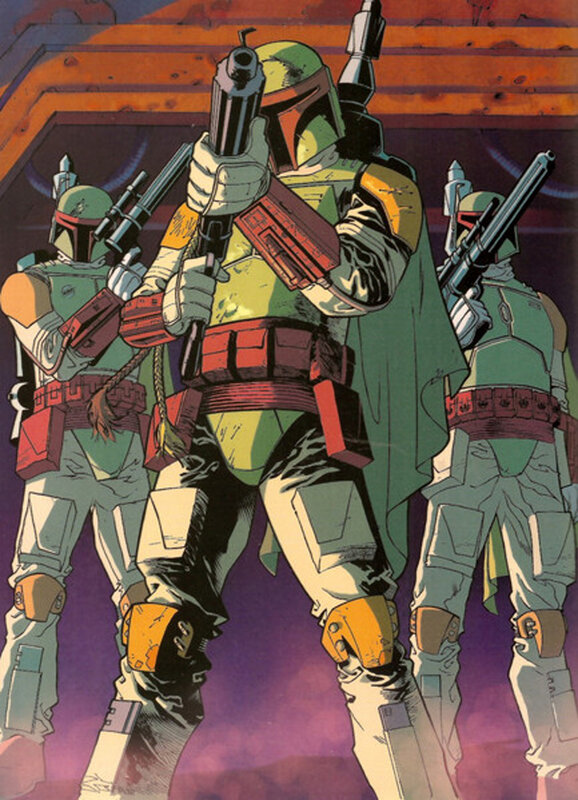 Boba Fett and bounty hunters