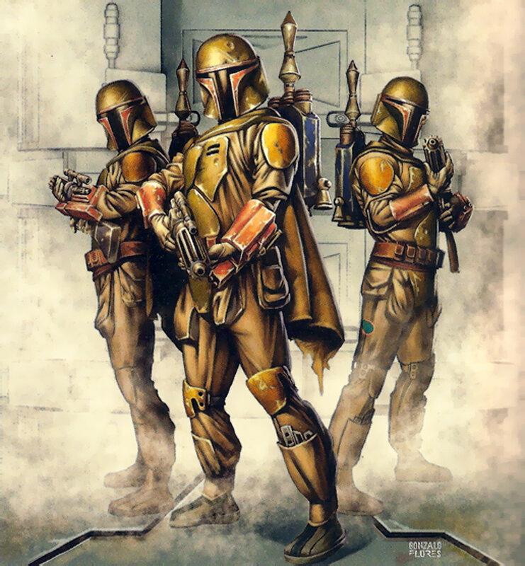 Boba Fett and bounty hunters