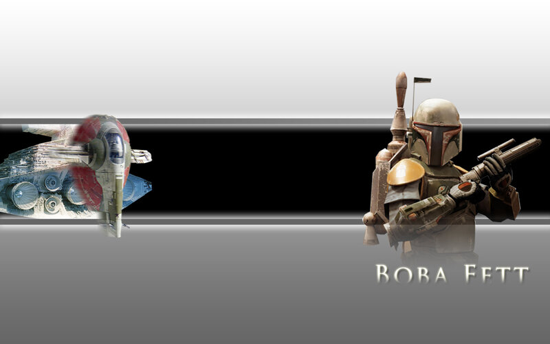 Boba Fett and his ship