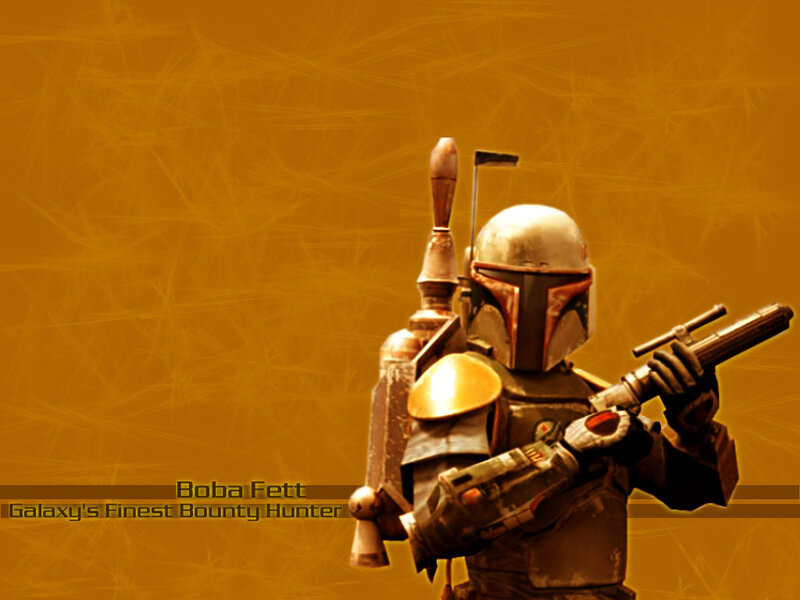 Boba Fett bounty hunter