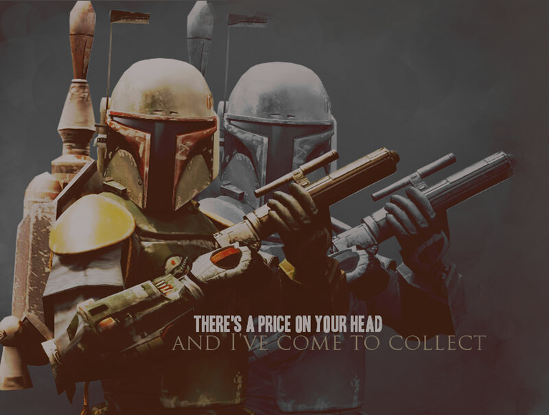 Boba Fett bounty hunters