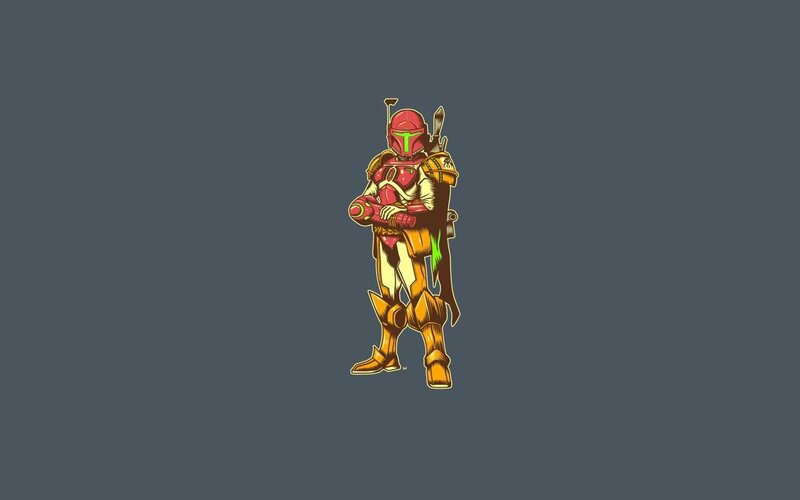 Boba Fett character illustration
