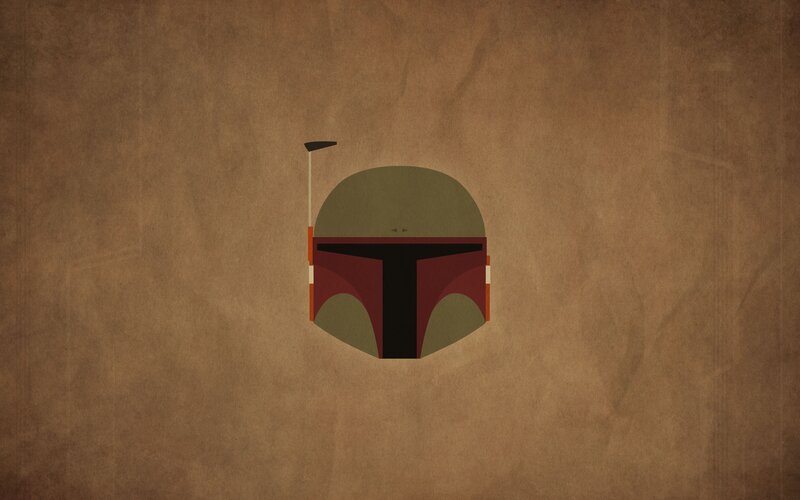 Boba Fett Helmet — Brown, Neutral