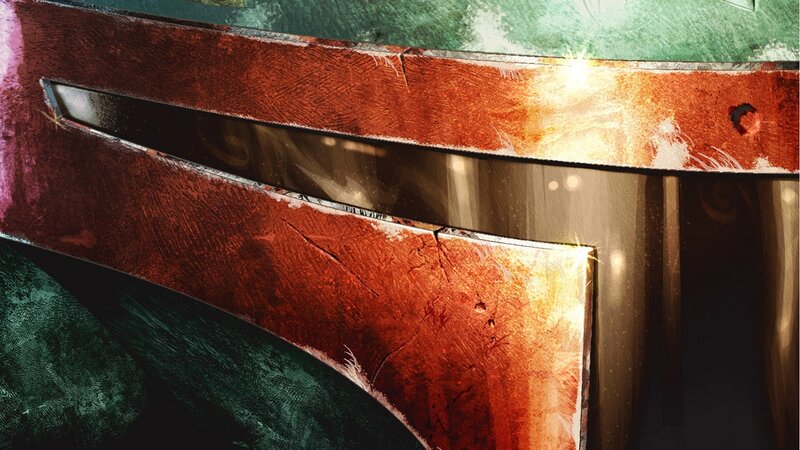 Boba Fett helmet close-up