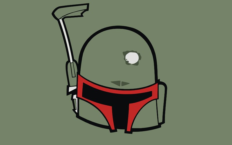 Boba Fett Helmet — Green