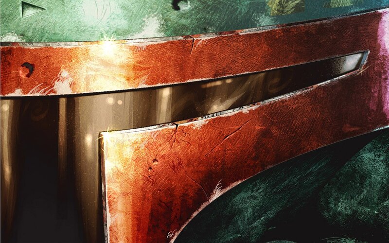 Boba Fett Helmet — Red