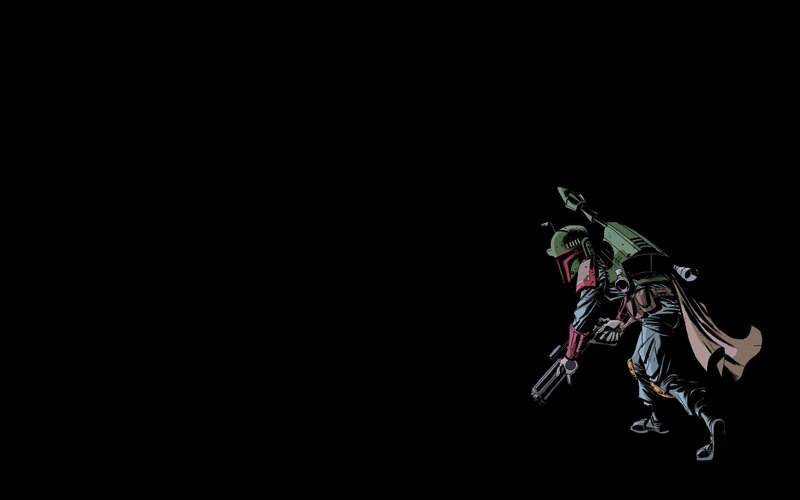 Boba Fett in action