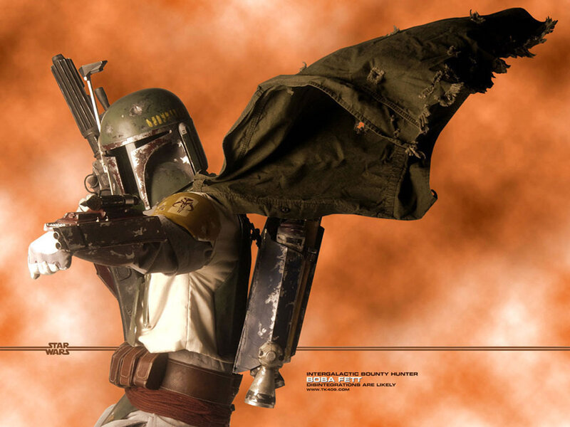 Boba Fett in action
