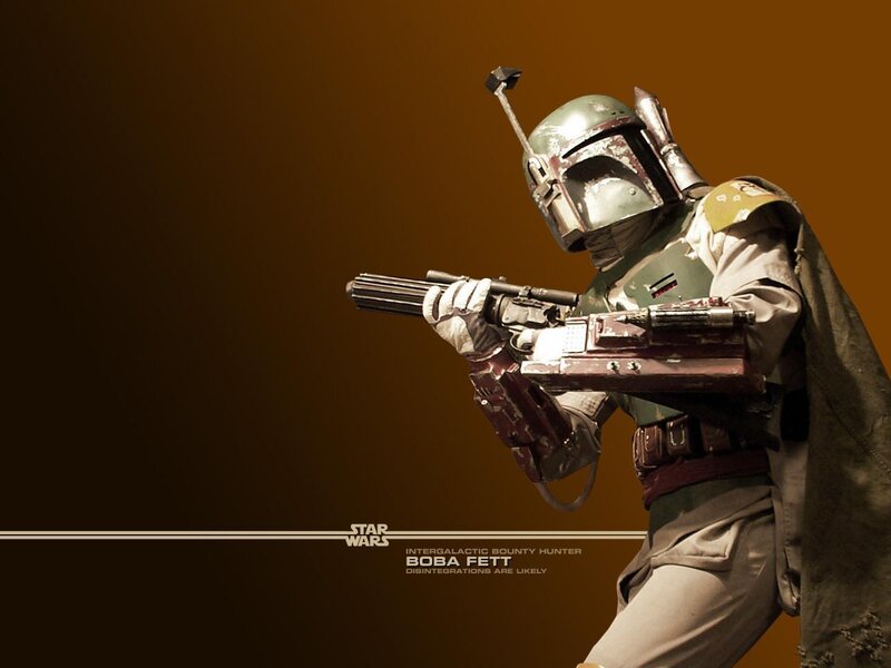 Boba Fett in action