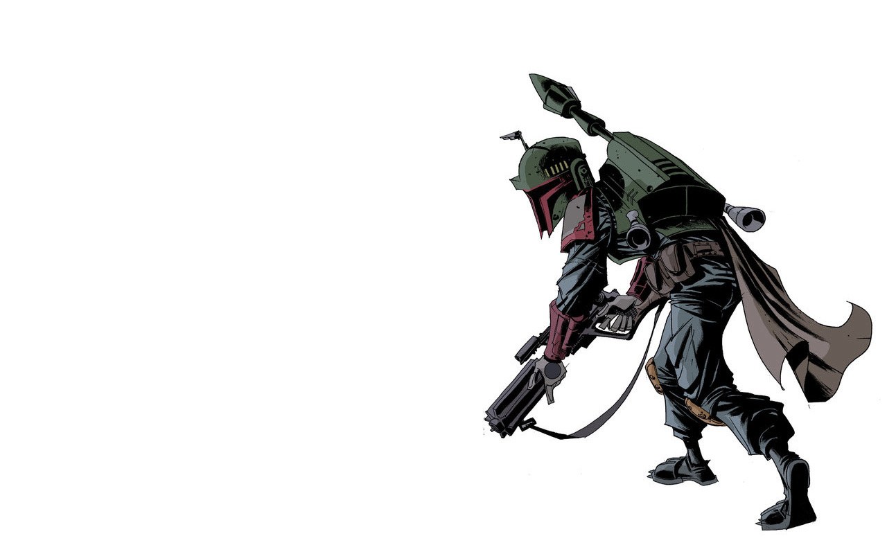 Boba Fett in action
