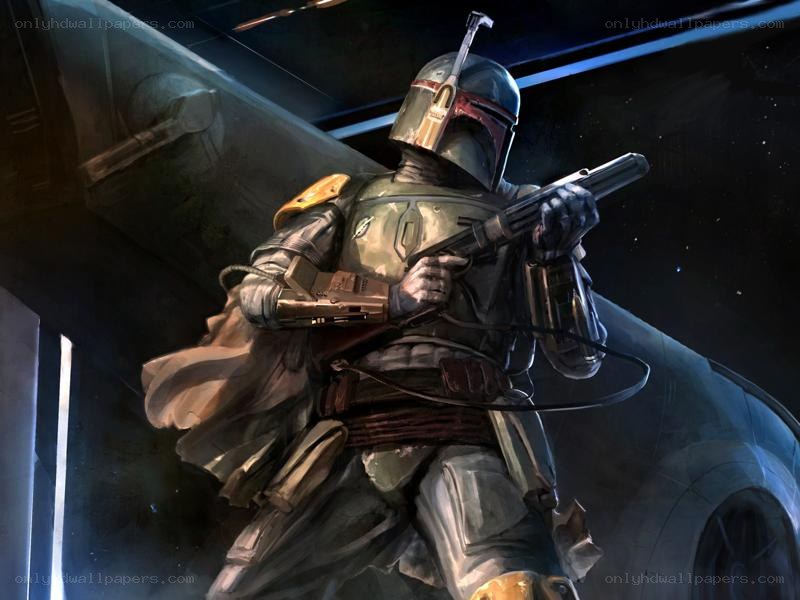 Boba Fett in armor