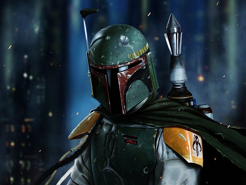 Boba Fett in armor