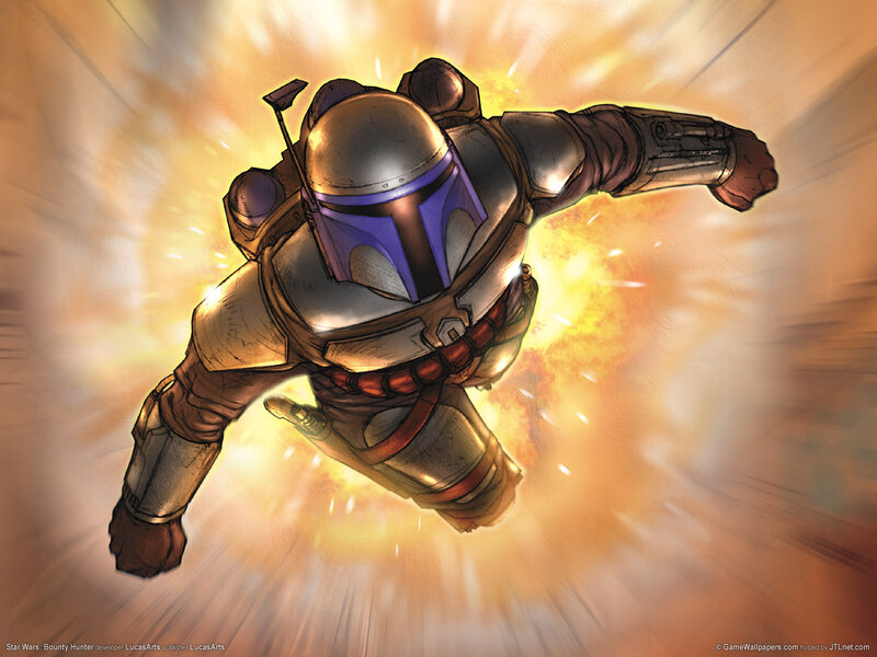Boba Fett in Armor — Yellow