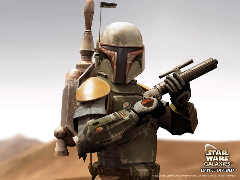 Boba Fett in desert armor