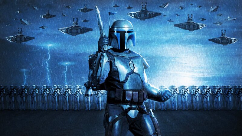 Boba Fett in Rain