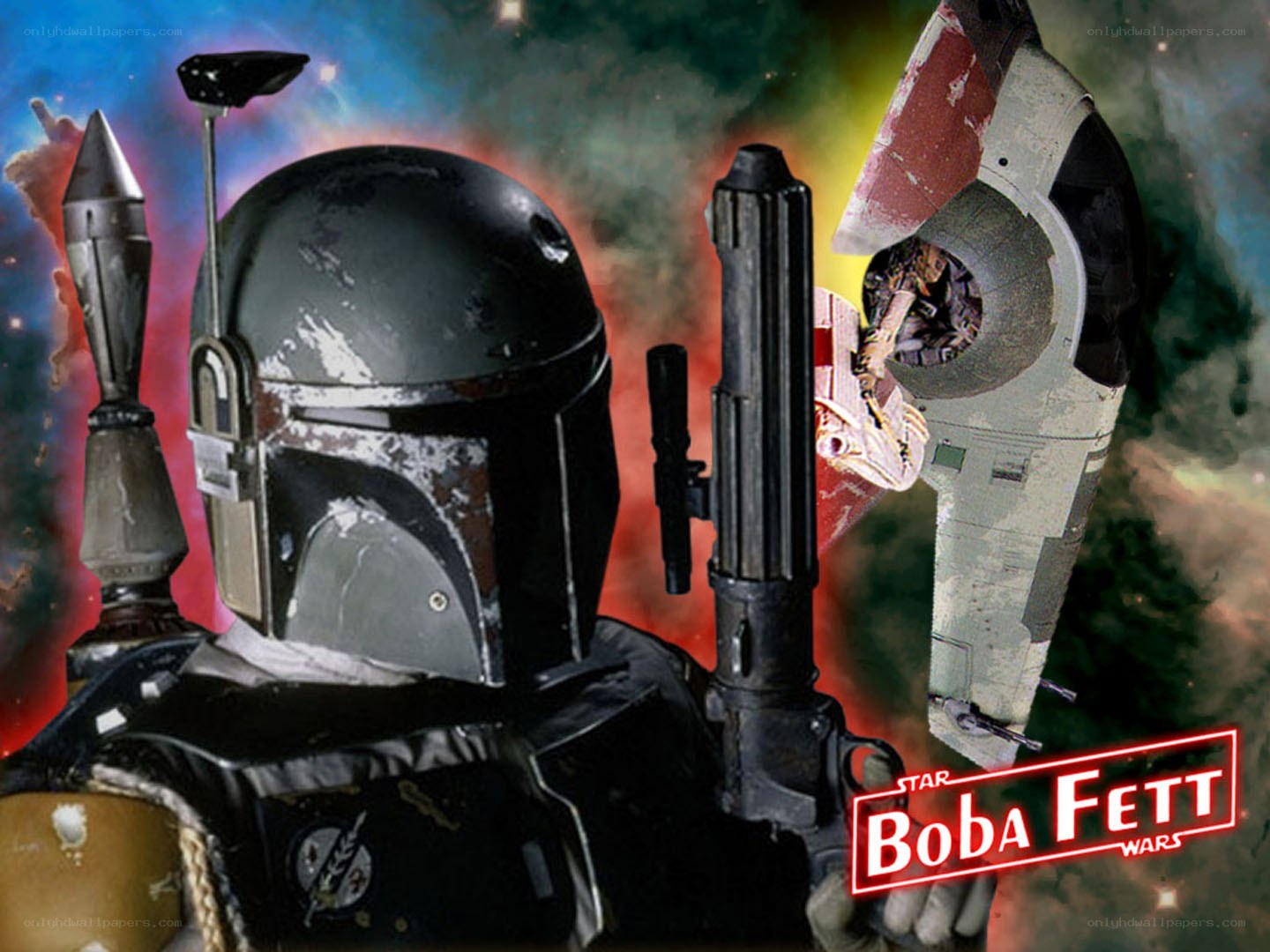 Boba Fett in space