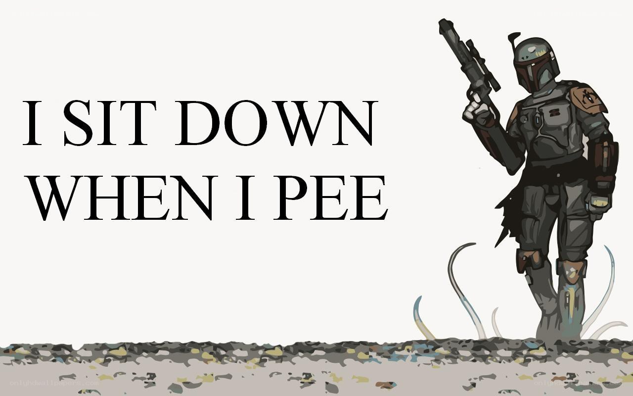 Boba Fett meme with text