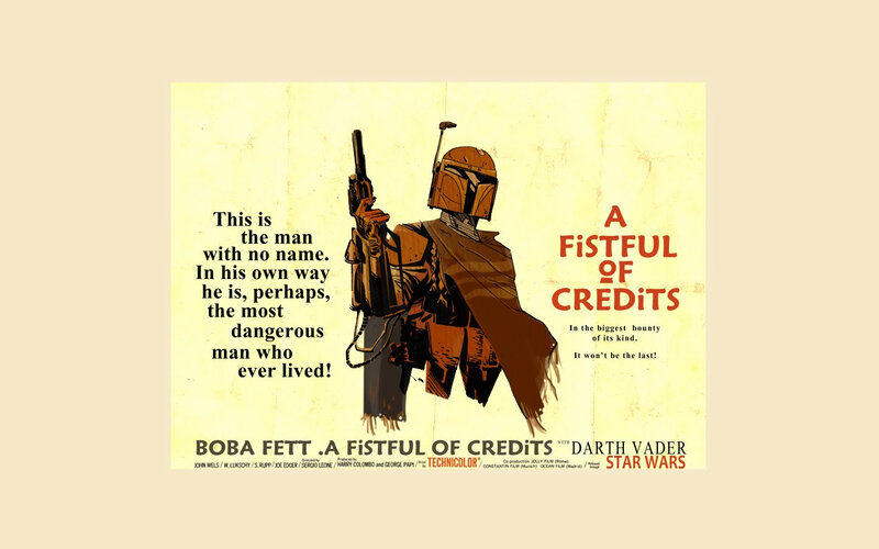 Boba Fett movie poster