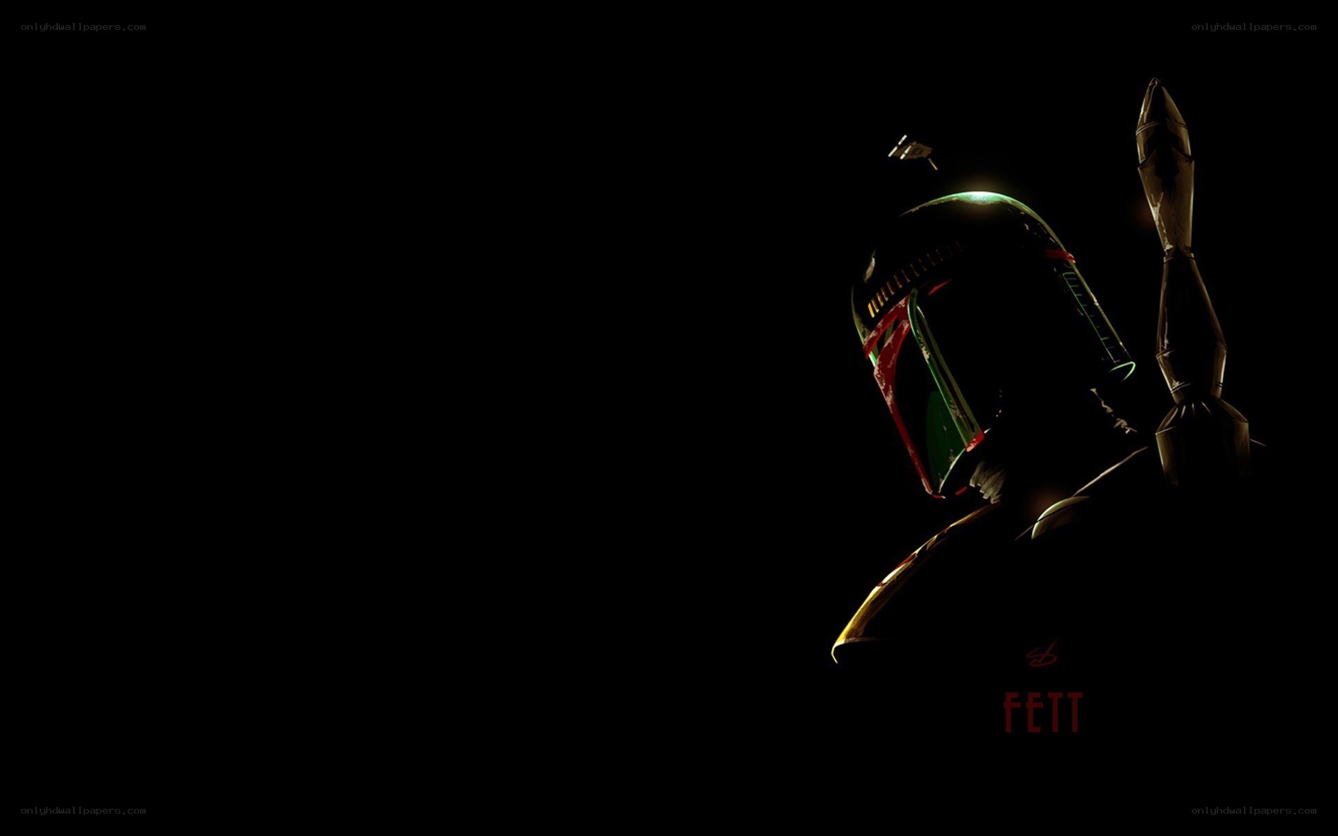 Boba Fett silhouette