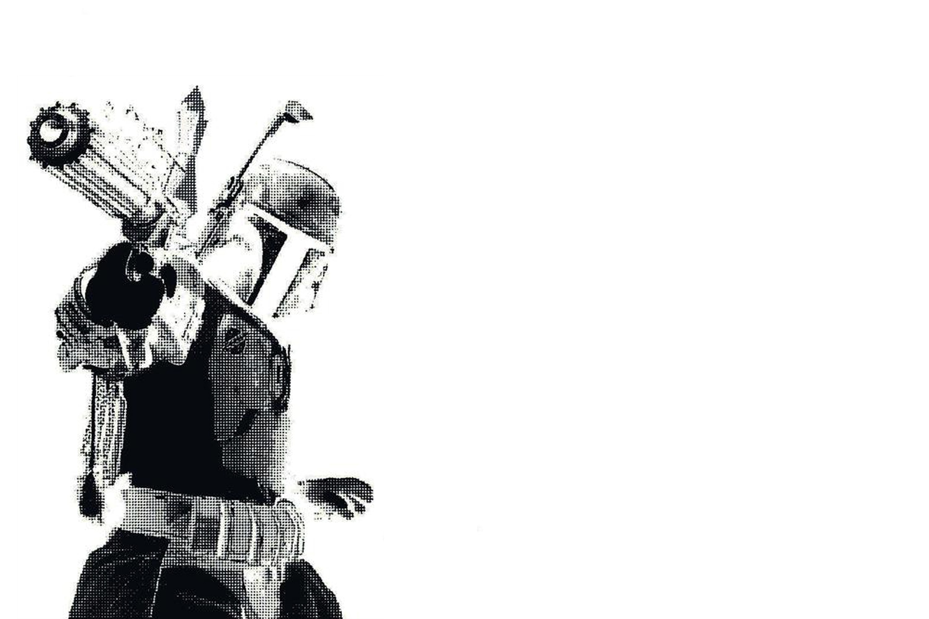 Boba Fett with blaster