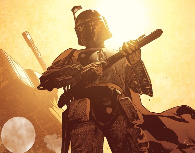 Boba Fett with Blaster — Brown