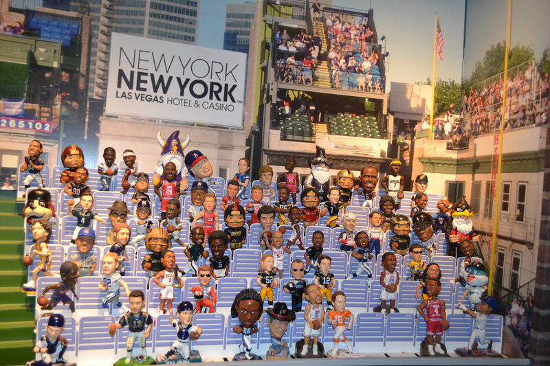 Bobblehead Figurines in Stadium