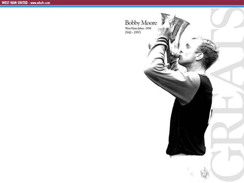 Bobby Moore trophy moment