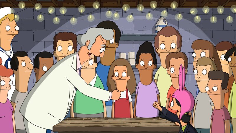 Bobs Burgers crowd scene
