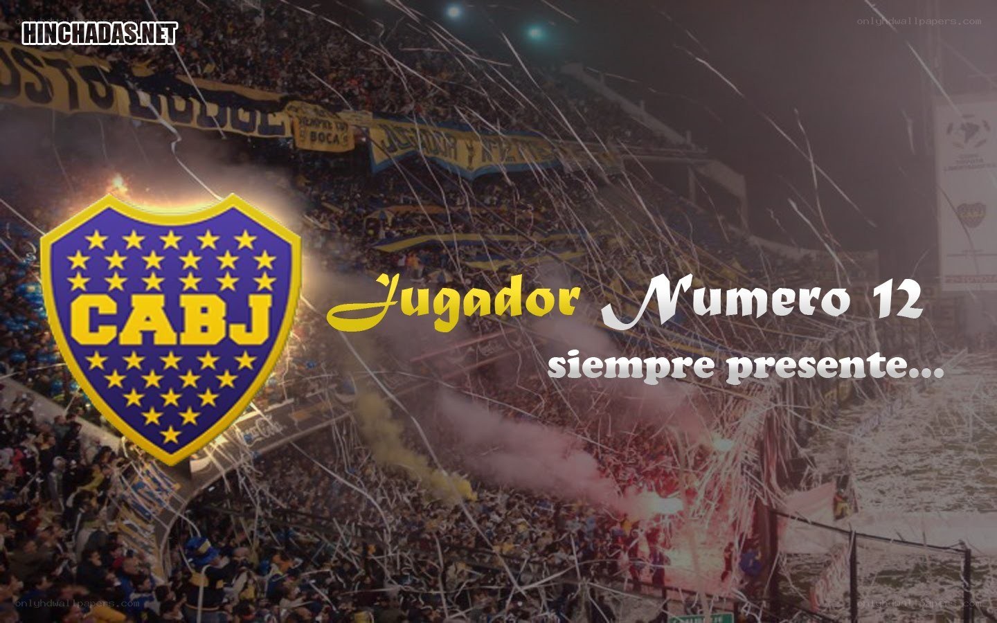 Boca Juniors fan celebration