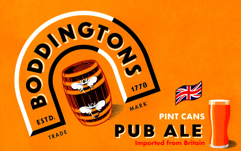 Boddingtons Pub Ale Label