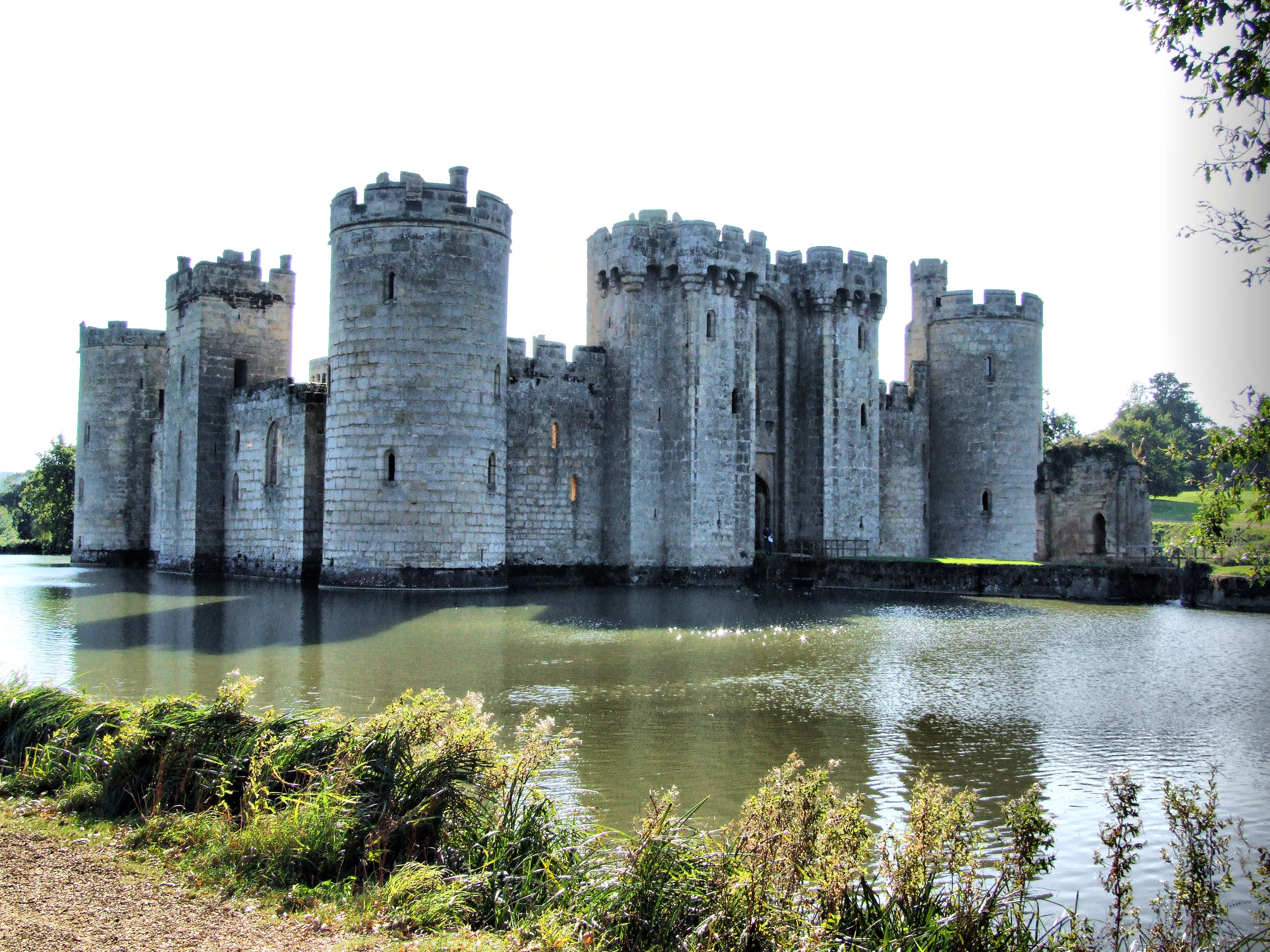 Bodiam Castle in England