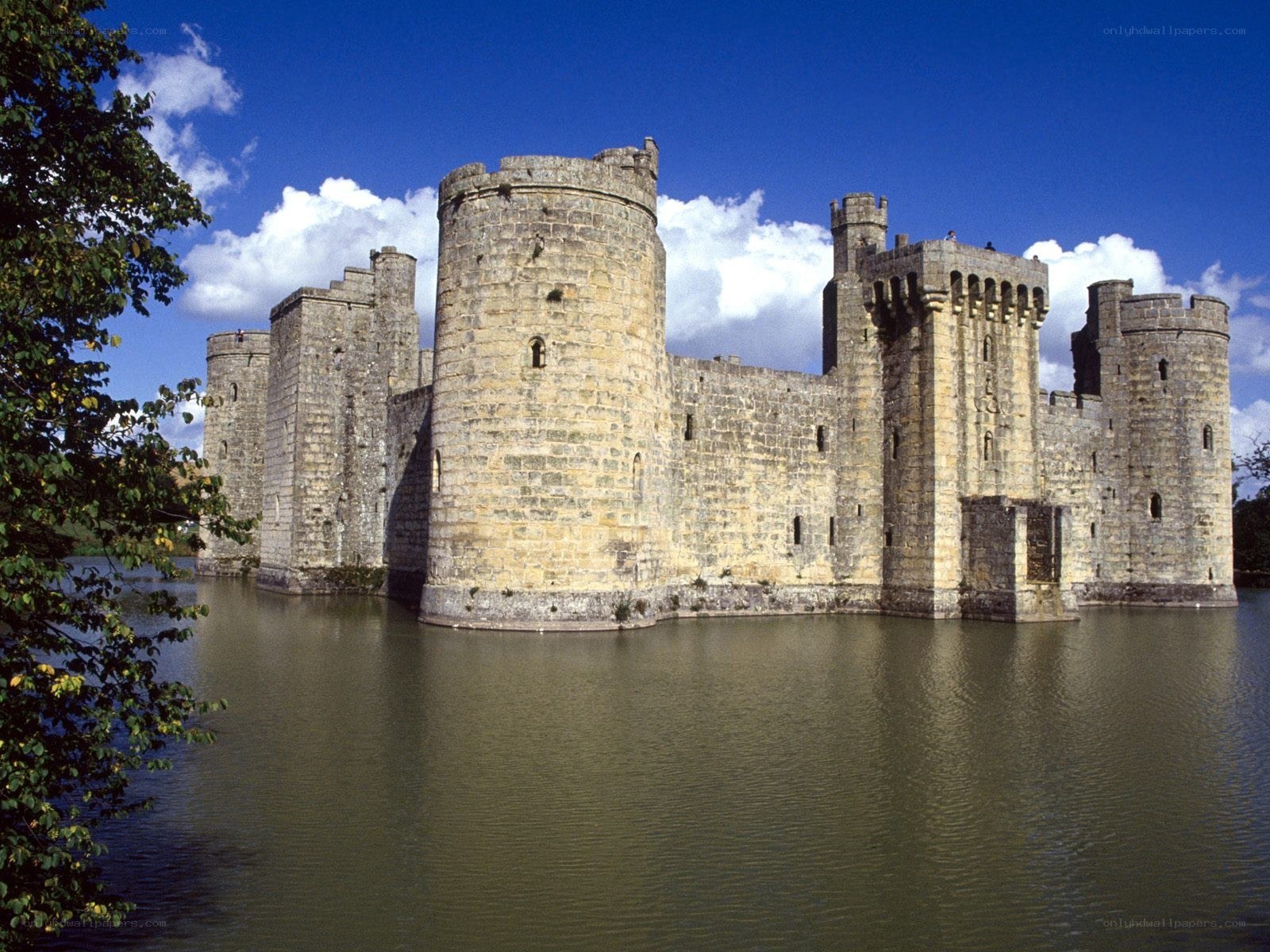 Bodiam Castle in England