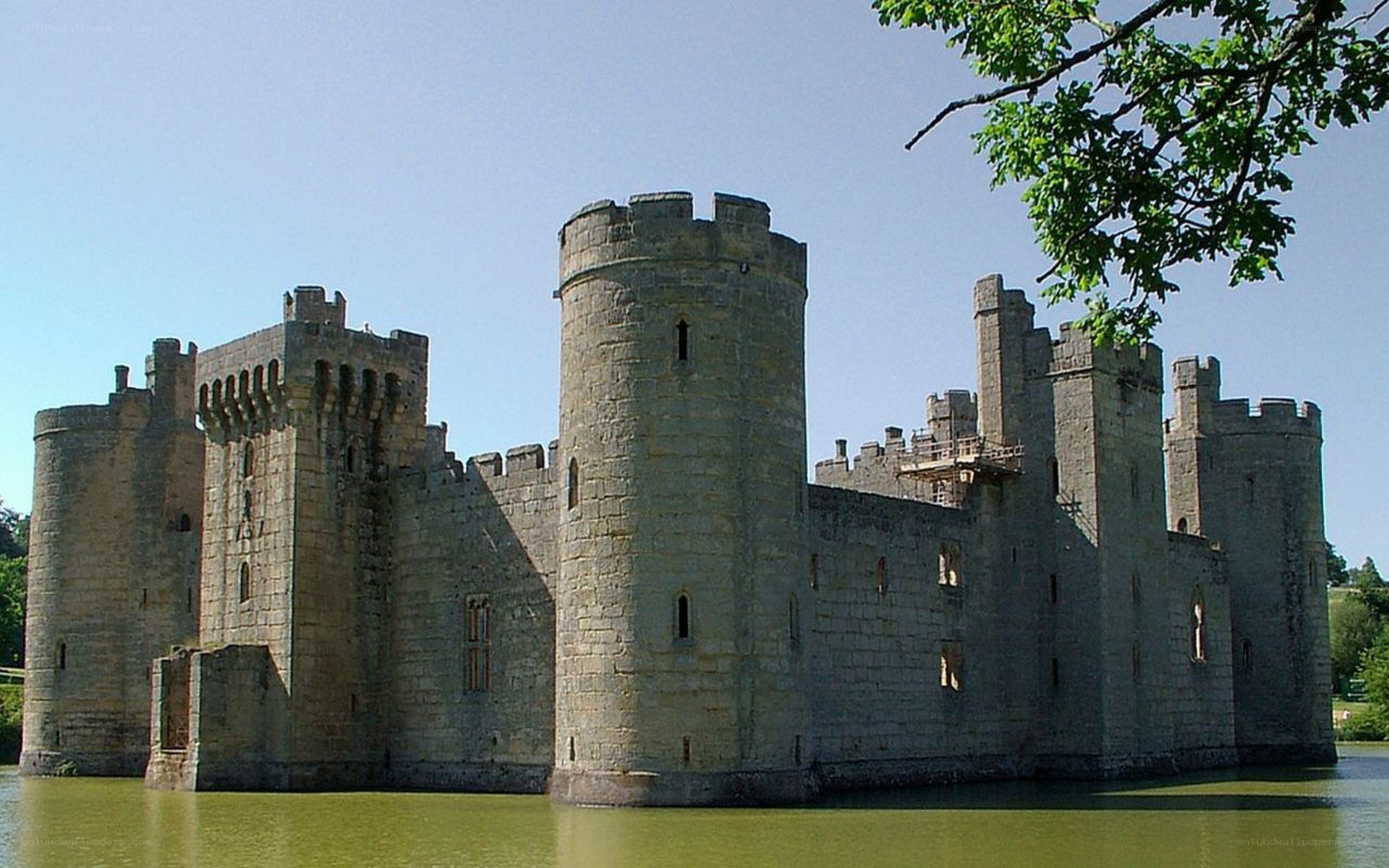 Bodiam Castle in England
