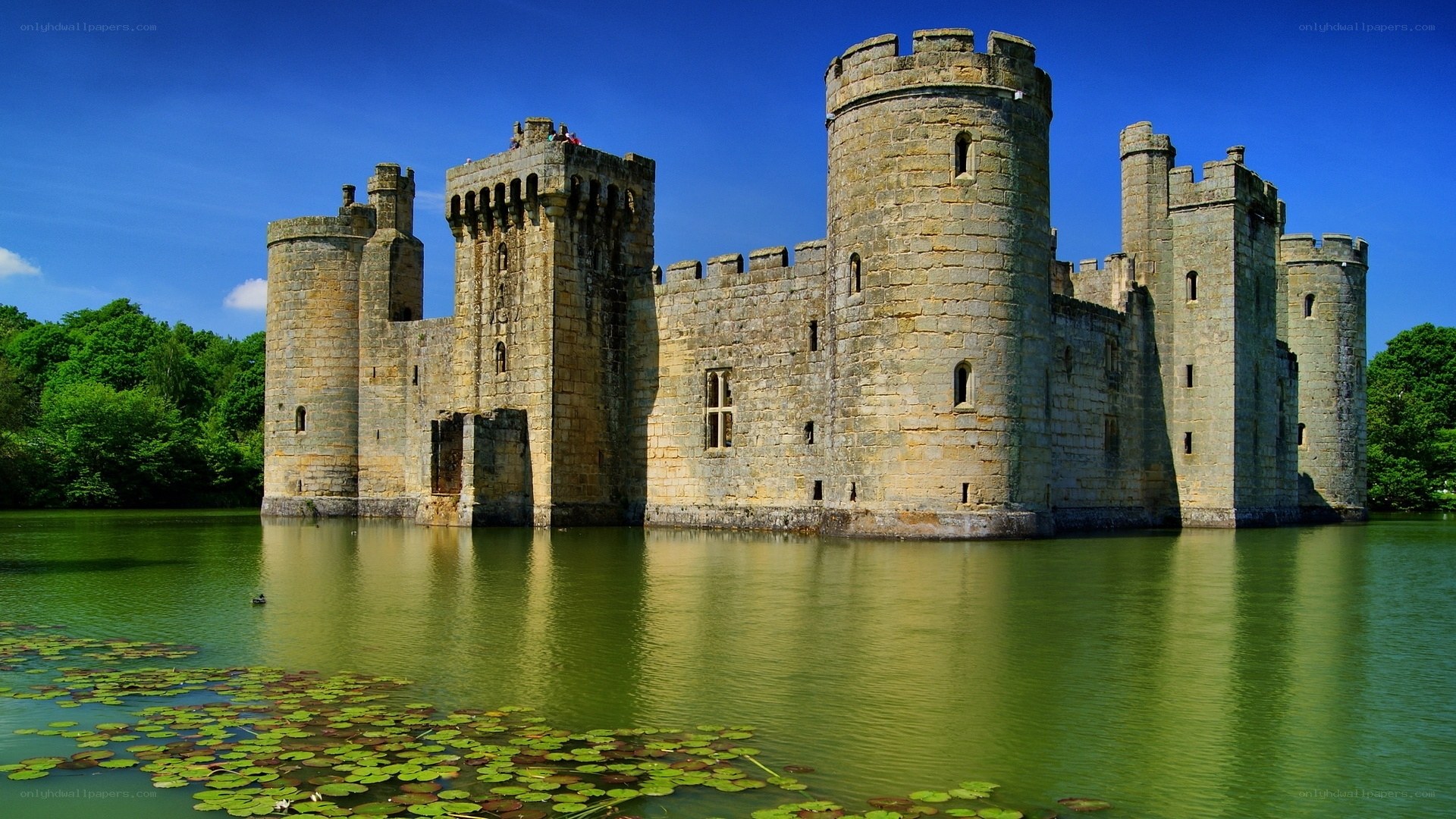 Bodiam Castle in England