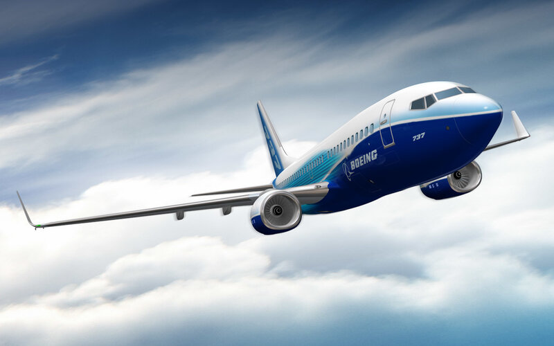 Boeing 737 Airplane