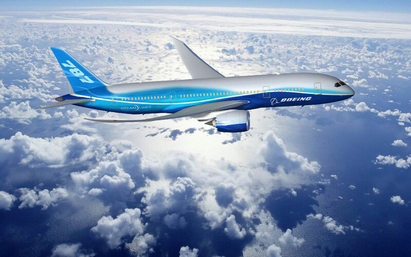 Boeing 787 Airplane