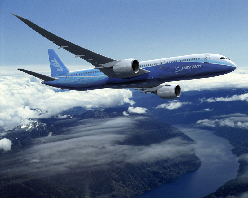 Boeing 787 Dreamliner — Blue